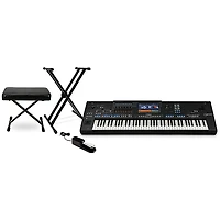 Yamaha GENOS2 Flagship Arranger Keyboard Essentials Bundle