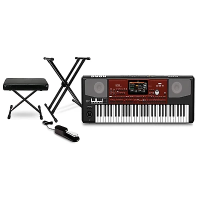 KORG PA700 Oriental Professional Arranger 61-Key Essentials Bundle