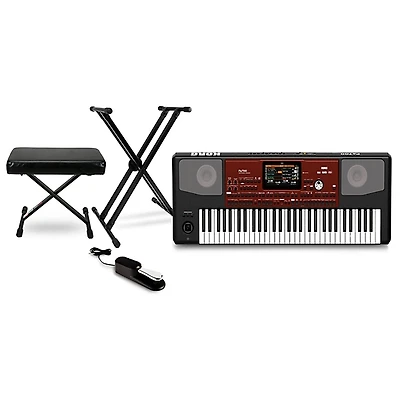 KORG PA700 Professional Arranger 61-Key Essentials Bundle
