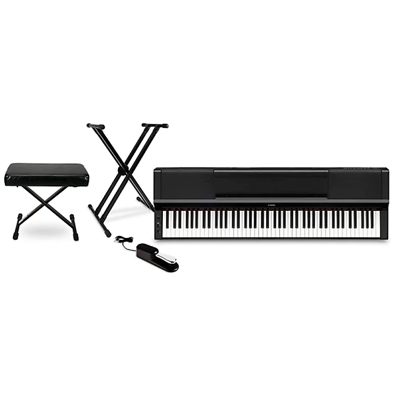 Yamaha P-S500 88-Key Smart Digital Piano Essentials Bundle
