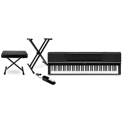 Yamaha P-S500 88-Key Smart Digital Piano Essentials Bundle
