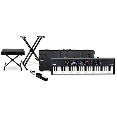 Yamaha YC88 88-Key Organ Stage Keyboard Essentials Bundle