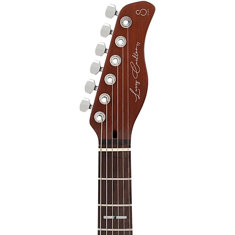 Sire T7 New Gen Flamed Maple Top Electric Guitar Transparent Black