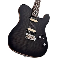 Sire T7 New Gen Flamed Maple Top Electric Guitar Transparent Black