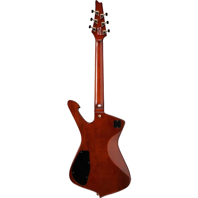 Ibanez Iceman IC420MFM Electric Guitar - Caramel Burst Low Gloss