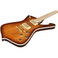 Ibanez Iceman IC420MFM Electric Guitar - Caramel Burst Low Gloss