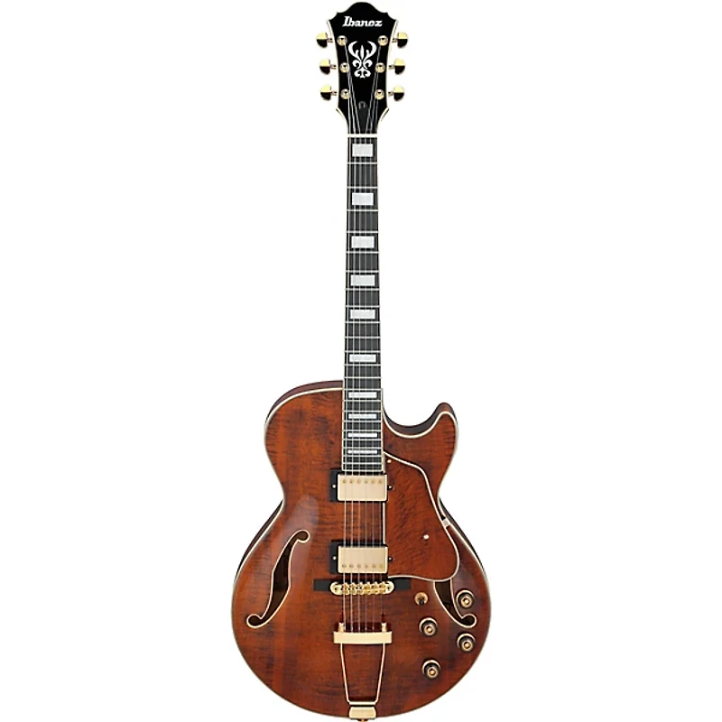 Ibanez Artcore Expressionist AG95MG Hollowbody Electric Guitar - Dark Amber