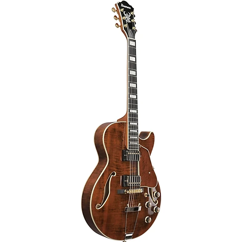 Ibanez Artcore Expressionist AG95MG Hollowbody Electric Guitar - Dark Amber
