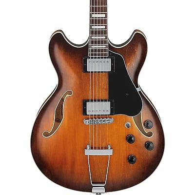 Ibanez Artcore AS7328 Semi-Hollow Electric Guitar - Tobacco Brown
