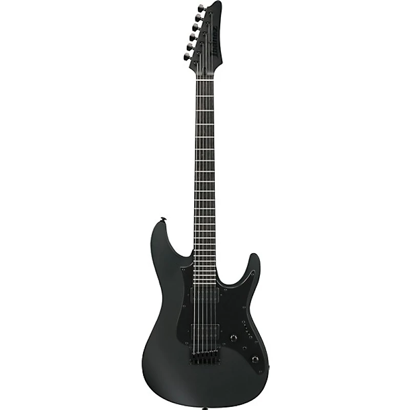 Ibanez AZ41B1BKF AZ Iron Label Electric Guitar - Black Flat