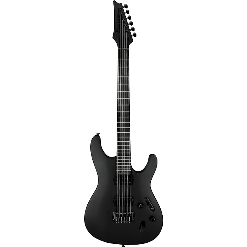 Ibanez S721RBBKF S Iron Label Electric Guitar - Black Flat