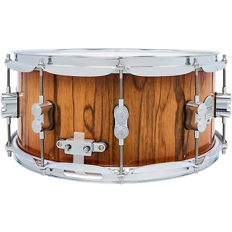 PDP by DW Concept Maple Exotic Snare Drum - 14 x 6.5 in. Black Limba