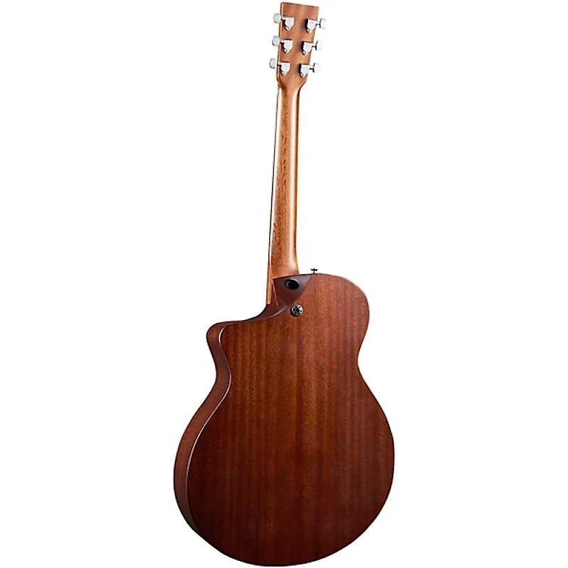 Martin SC-10E Modern Road Series Sapele Acoustic-Electric Guitar - Dark Mahogany