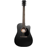 Martin DC-10E Modern Road Series Dreadnought Acoustic-Electric Guitar - Black