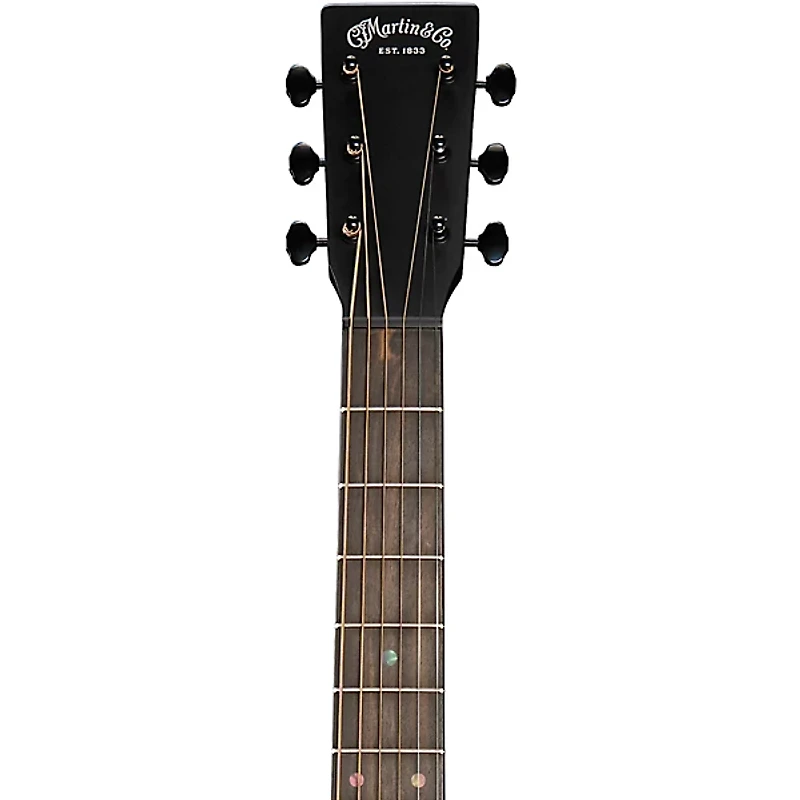 Martin DC-10E Modern Road Series Dreadnought Acoustic-Electric Guitar - Black