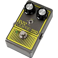 DOD Overdrive Preamp 250-X Effects Pedal Gray and Yellow