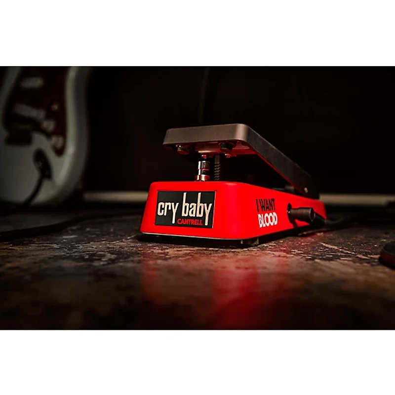 Dunlop Jerry Cantrell I Want Blood Cry Baby Wah Pedal - Black and Red