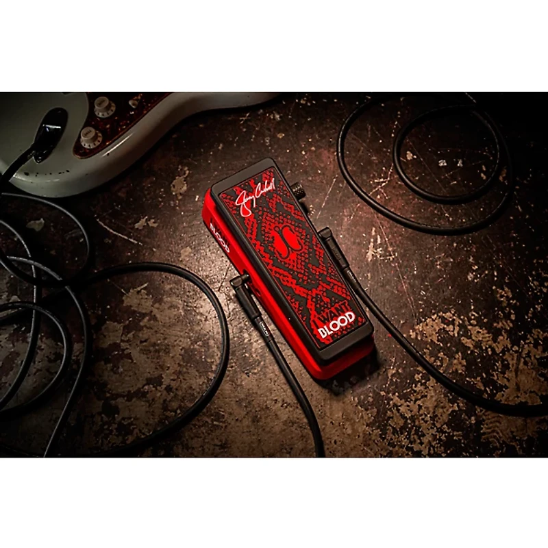 Dunlop Jerry Cantrell I Want Blood Cry Baby Wah Pedal - Black and Red