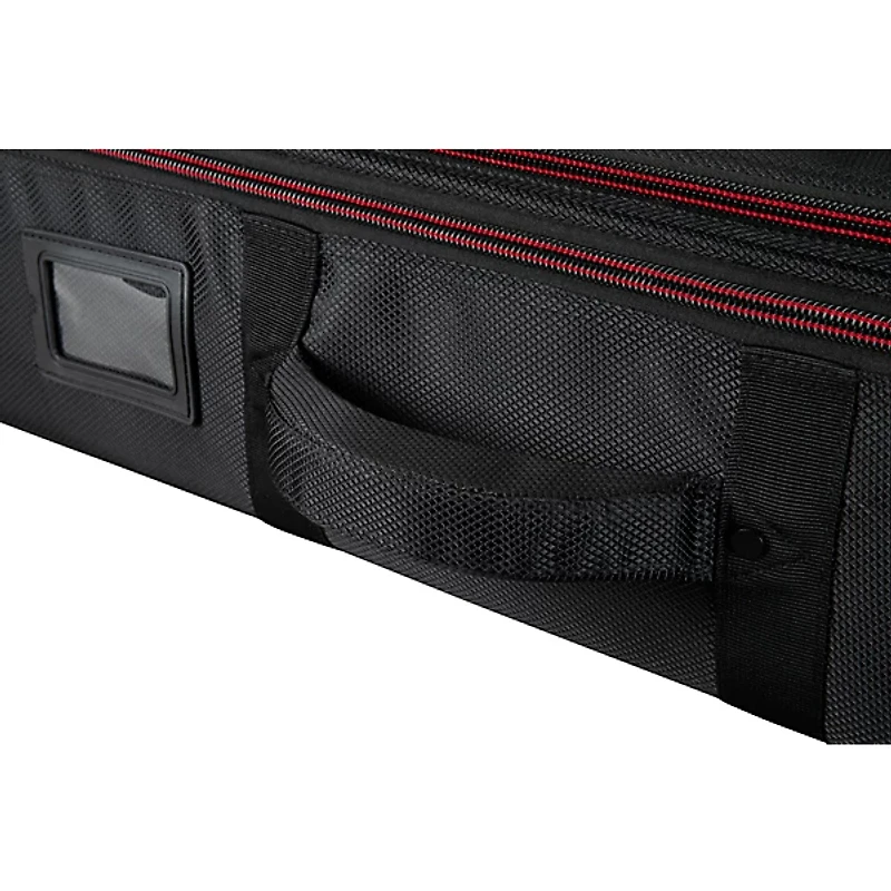 Road Runner Highway Electric Guitar Gig Bag w/ PROP-IT Portable Music Stand