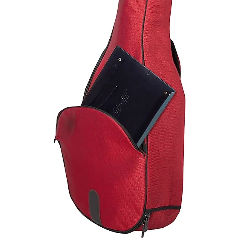 Road Runner Highway Electric Guitar Gig Bag w/ PROP-IT Portable Music Stand