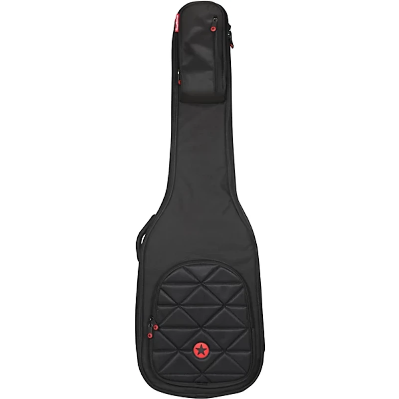 Road Runner Boulevard II Electric Bass Gig Bag w/ PROP-IT Portable Music Stand