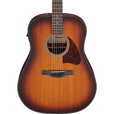 Ibanez AAD54E Advanced Dreadnought Acoustic-Electric Guitar - Open Pore Mahogany Sunburst