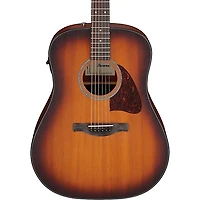 Ibanez AAD54E Advanced Dreadnought Acoustic-Electric Guitar - Open Pore Mahogany Sunburst