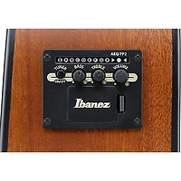 Ibanez AAD54E Advanced Dreadnought Acoustic-Electric Guitar - Open Pore Mahogany Sunburst