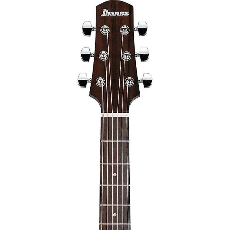 Ibanez AAD77CE Advanced Dreadnought Acoustic-Electric Guitar - Transparent Black Sunburst