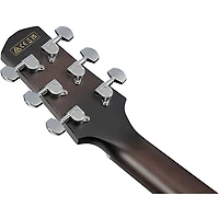 Ibanez AAD77CE Advanced Dreadnought Acoustic-Electric Guitar - Transparent Black Sunburst