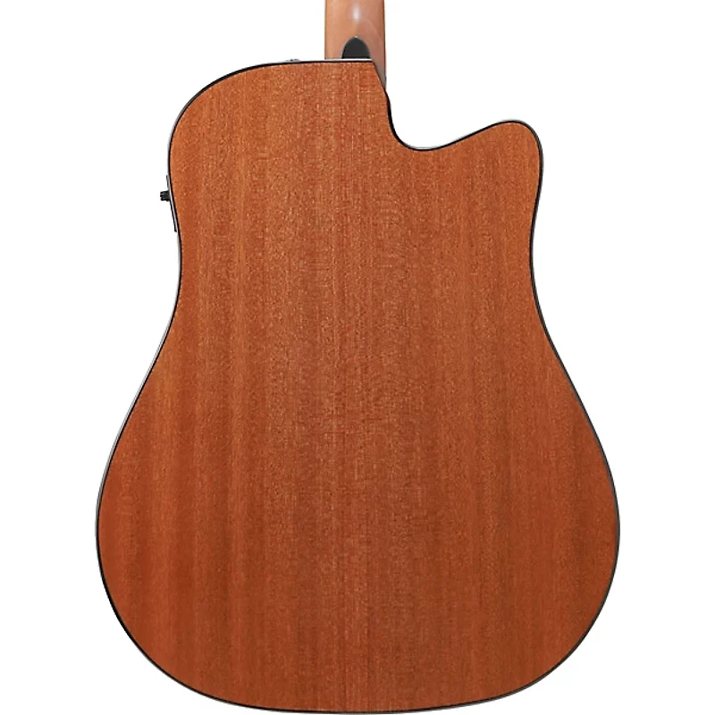 Ibanez AAD51LCE Advanced Dreadnought Left-Handed Acoustic-Electric Guitar - Dark Violin Sunburst