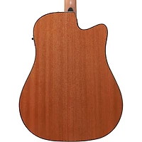 Ibanez AAD51LCE Advanced Dreadnought Left-Handed Acoustic-Electric Guitar - Dark Violin Sunburst