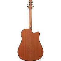 Ibanez AAD51LCE Advanced Dreadnought Left-Handed Acoustic-Electric Guitar - Dark Violin Sunburst