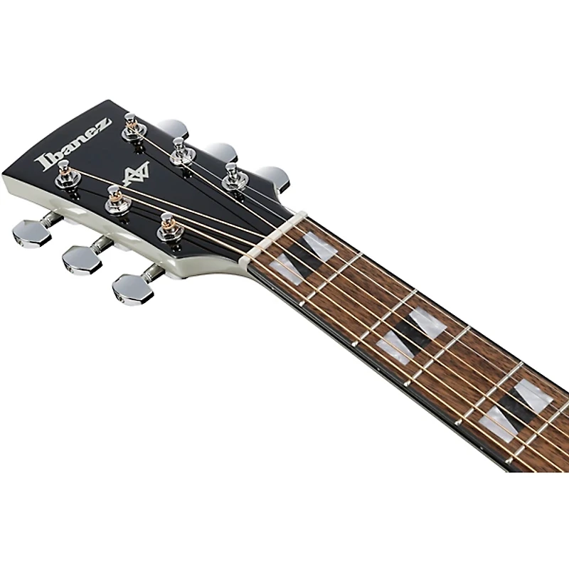 Ibanez AJ70M2E Jumbo Acoustic-Electric Guitar - Pearl White