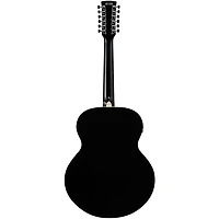 Ibanez AJ7012M2E Jumbo 12-String Acoustic-Electric Guitar - Black
