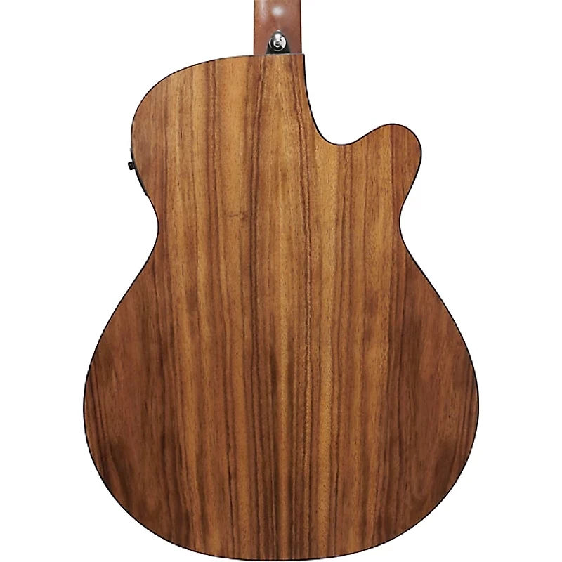 Ibanez PC50WSLCE Left-Handed Grand Concert Acoustic-Electric Guitar - Open Pore Brown