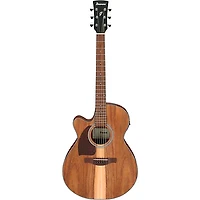 Ibanez PC50WSLCE Left-Handed Grand Concert Acoustic-Electric Guitar - Open Pore Brown