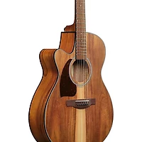 Ibanez PC50WSLCE Left-Handed Grand Concert Acoustic-Electric Guitar - Open Pore Brown