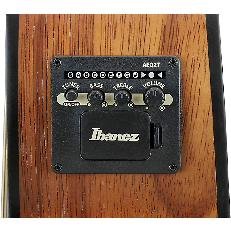 Ibanez PC50WSLCE Left-Handed Grand Concert Acoustic-Electric Guitar - Open Pore Brown