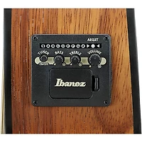 Ibanez PC50WSLCE Left-Handed Grand Concert Acoustic-Electric Guitar - Open Pore Brown