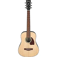 Ibanez PF2BE Mini Dreadnought Acoustic Guitar - Open Pore Natural