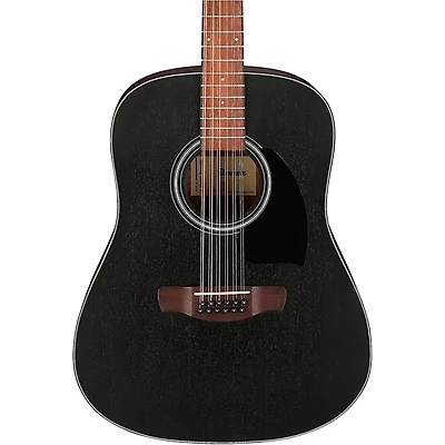 Ibanez PF5412 12-String Dreadnought Acoustic Guitar - Weathered Black
