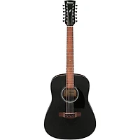 Ibanez PF5412 12-String Dreadnought Acoustic Guitar - Weathered Black