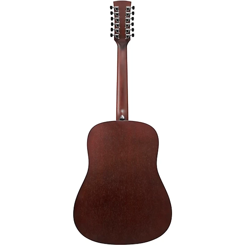 Ibanez PF5412 12-String Dreadnought Acoustic Guitar - Weathered Black