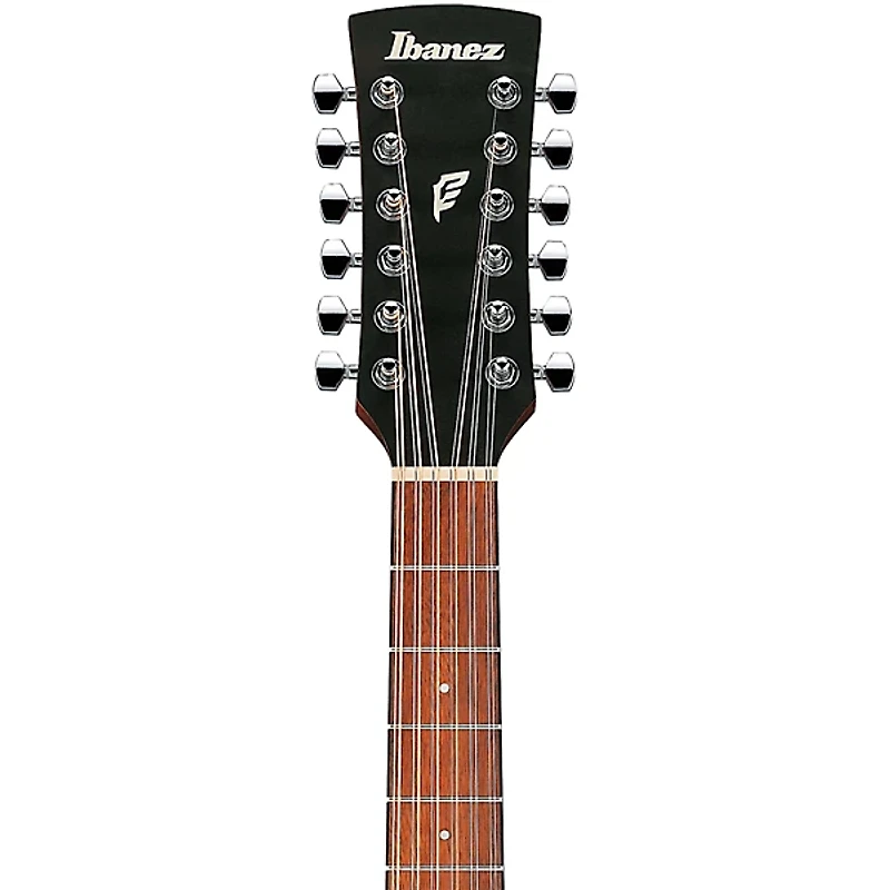 Ibanez PF5412 12-String Dreadnought Acoustic Guitar - Weathered Black