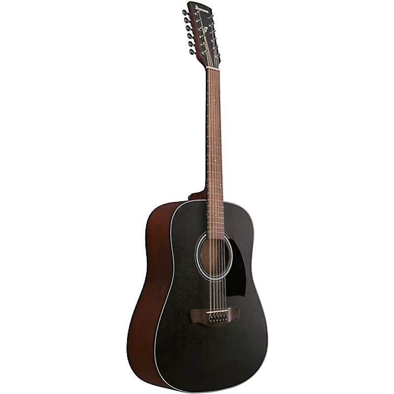 Ibanez PF5412 12-String Dreadnought Acoustic Guitar - Weathered Black