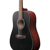 Ibanez PF5412 12-String Dreadnought Acoustic Guitar - Weathered Black