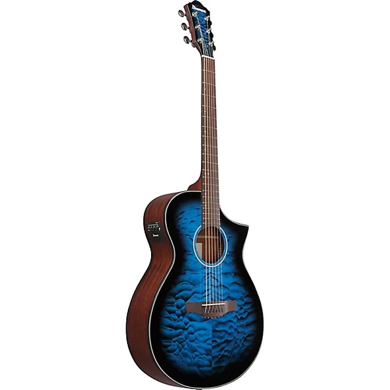 Ibanez AEWC16QA Auditorium Acoustic-Electric Guitar -