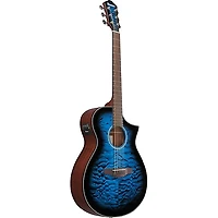 Ibanez AEWC16QA Auditorium Acoustic-Electric Guitar -