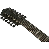 Ibanez AEG1221 Auditorium 12-String Acoustic-Electric Guitar - Black Out